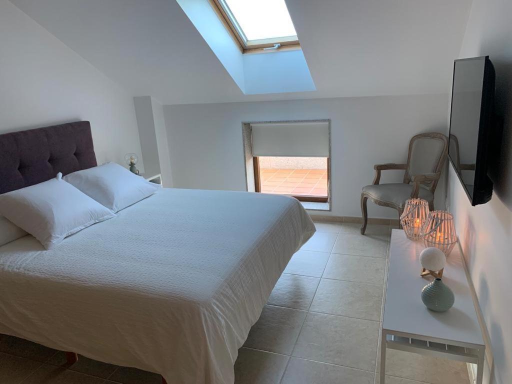 Apartamento Ático A 5 Min. De Sanxenxo Con Barbacoa Y Garaje Exterior foto